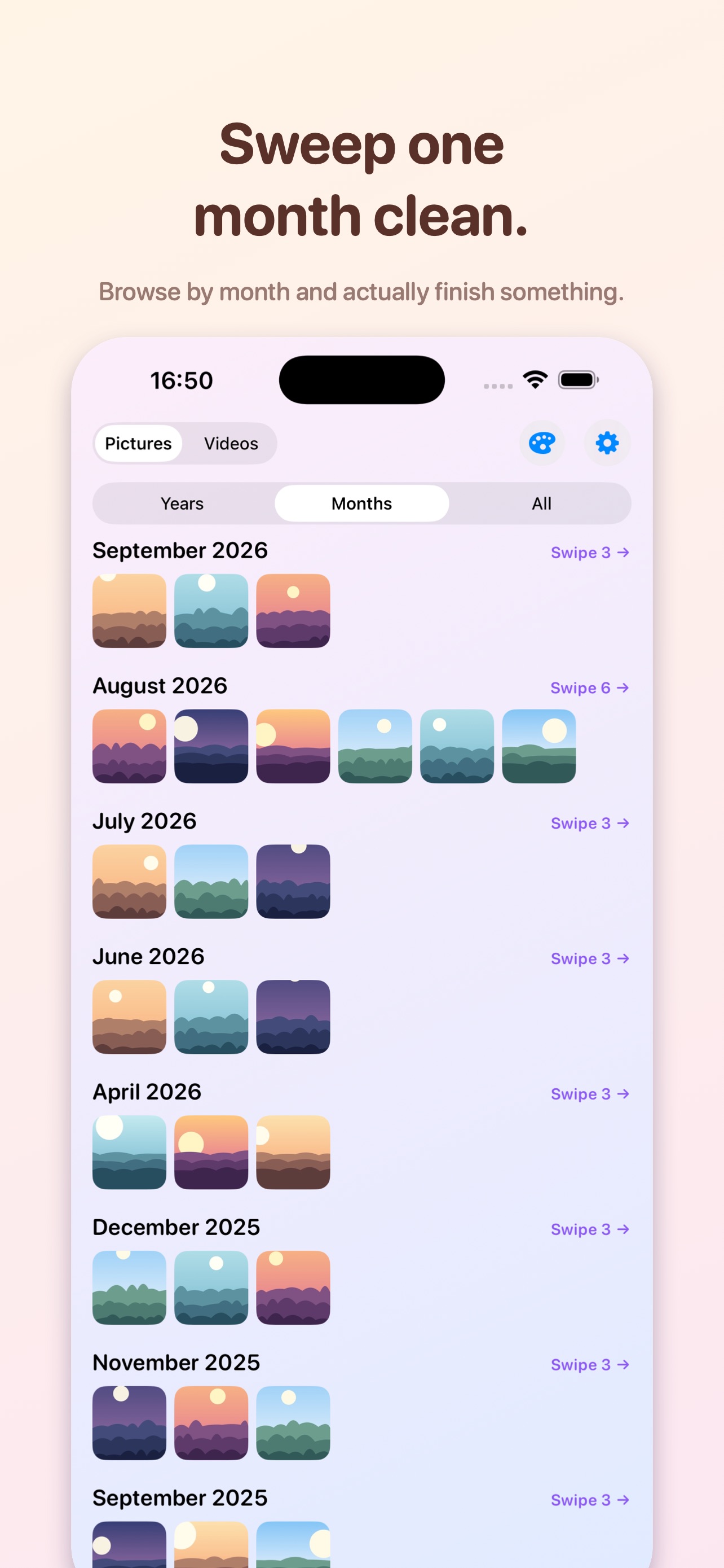 Screenshot 3 of Sweepic: Sweep your Gallery
