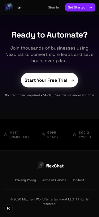 NexChat ai Screenshot 3 of 3