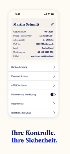 Screenshot von FFB auf dem iPhone 6