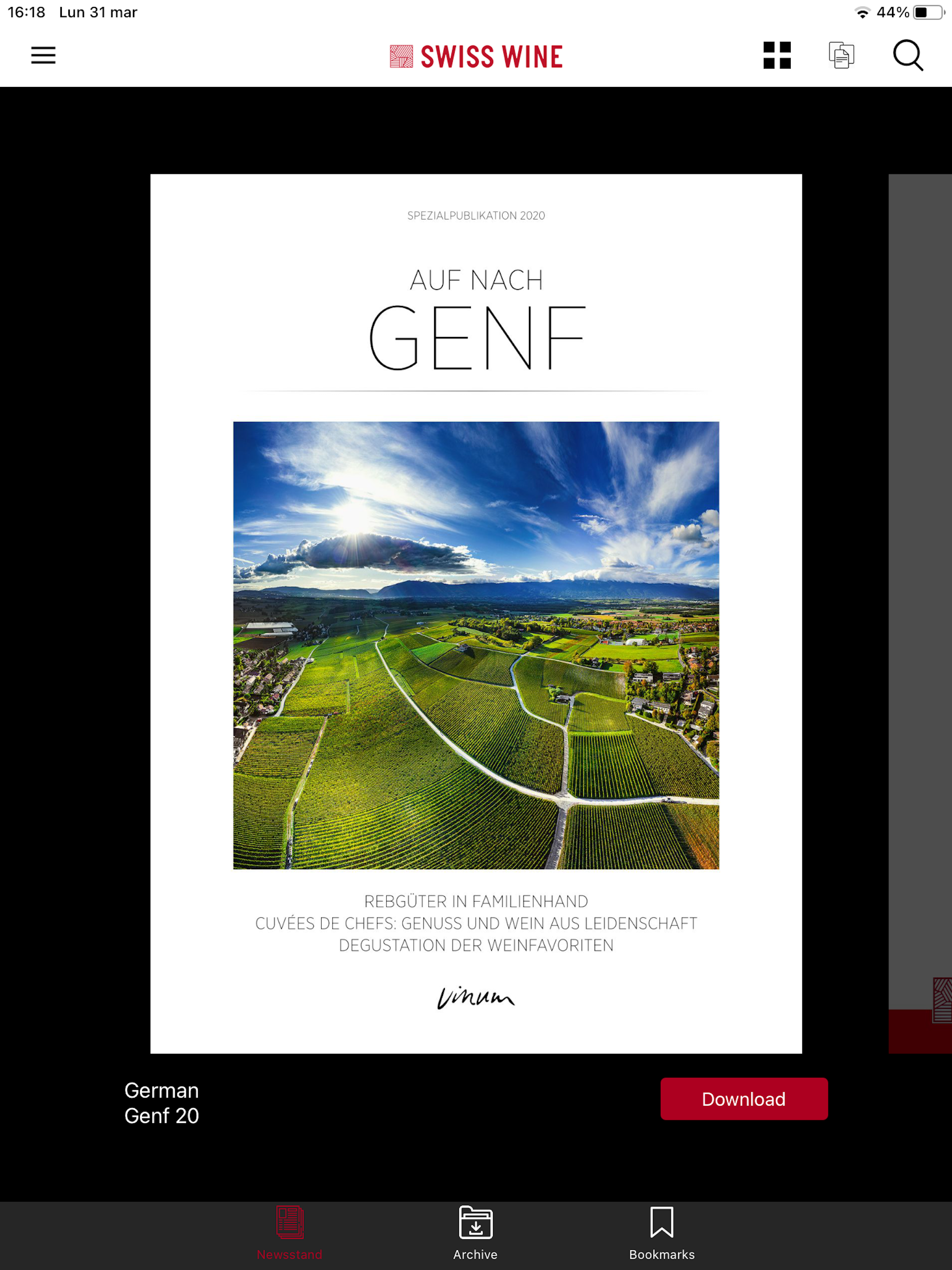 Swiss Wine