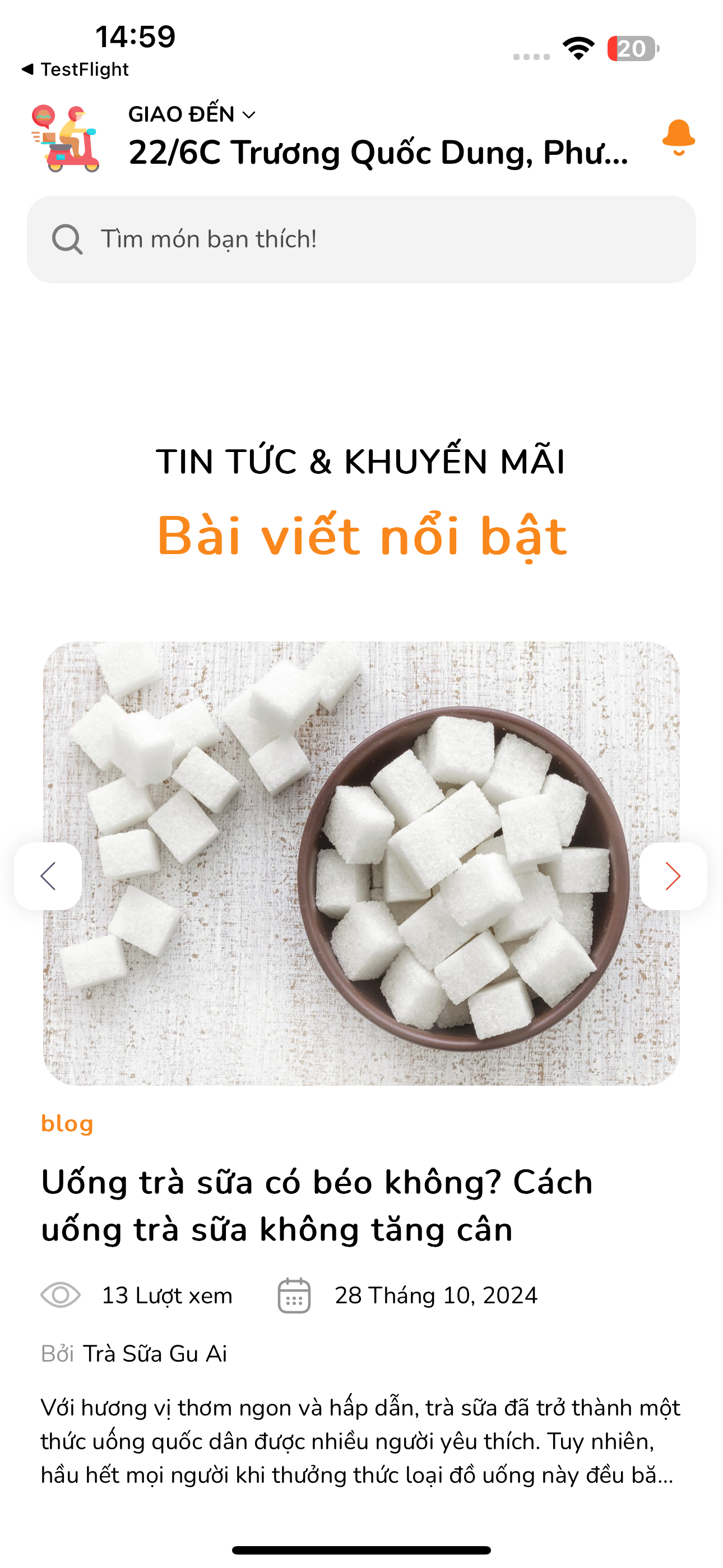 Trà Sữa Gu Ai screenshot 4