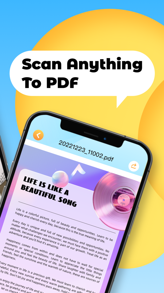 #3. Flat PDF Scan-PDF Creator (iOS) Podle: POPLAR BROTHERS NETWORK TECHNOLOGY LIMITED