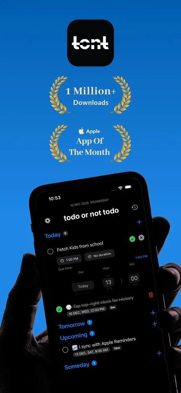 Screenshot #1 pour Todo or Not Todo Task Manager