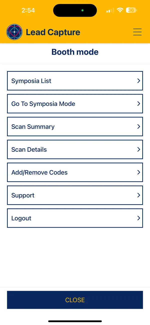 Screenshot #3 pour EACTS Lead Capture