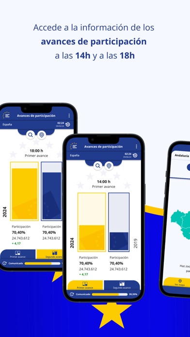 9J Elecciones Europeas 2024 Screenshot