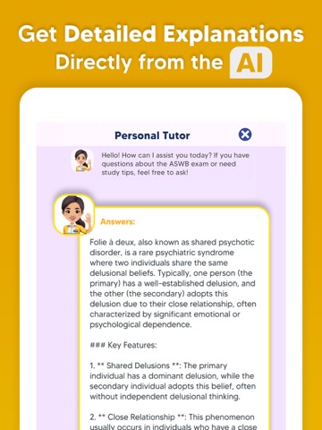 ASWB Exam Prep & Practice 2025 iPad screenshot