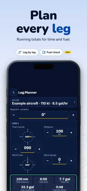 Crabwise: E6B Flight Computer screenshot 4
