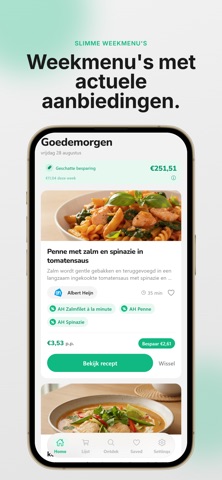 Suppie: Weekmenu Aanbiedingen iPhone screenshot 1