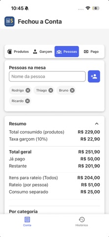 Fechou a Conta screenshot