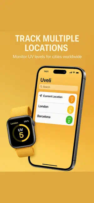 Uveli — UV Index Tracker screenshot 3