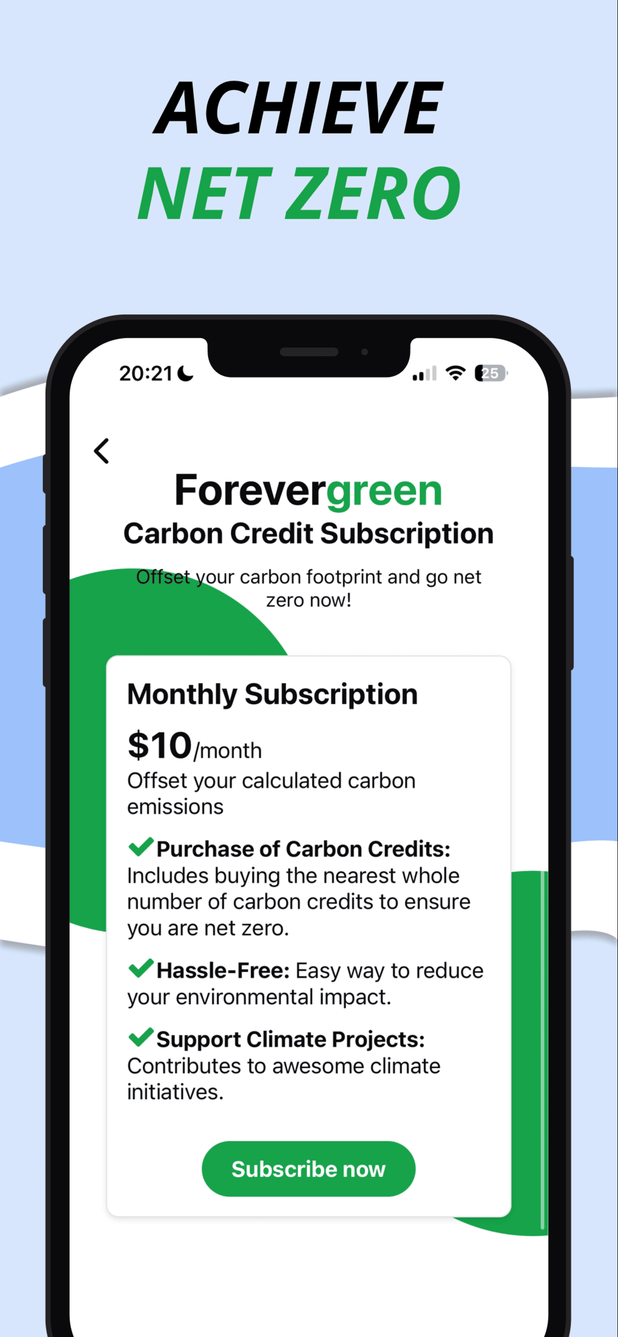 Forevergreen App screenshot 5