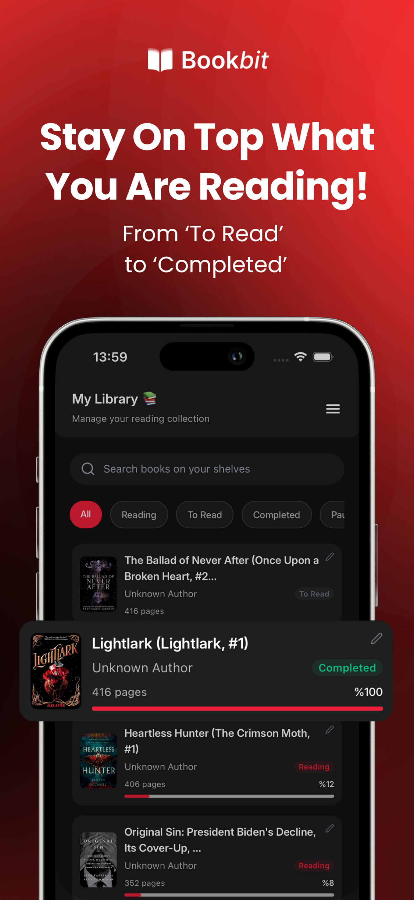 Bookbit: Reading Tracker