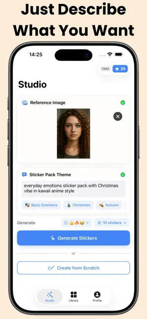 Stckzy - AI Sticker Maker screenshot 2
