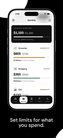 Monbark: Budget & Money Track App Store screenshot 3
