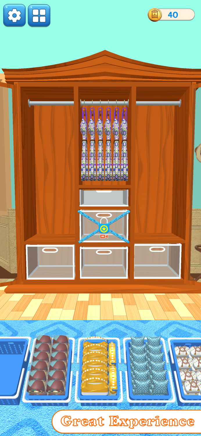 Closet Organizer Game 3D