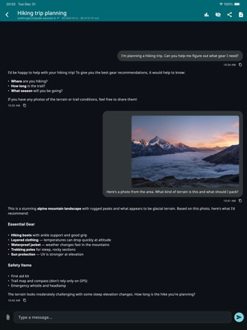 App screenshot