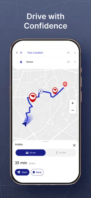 Radar GO-X : Navigation, Map screenshot 4