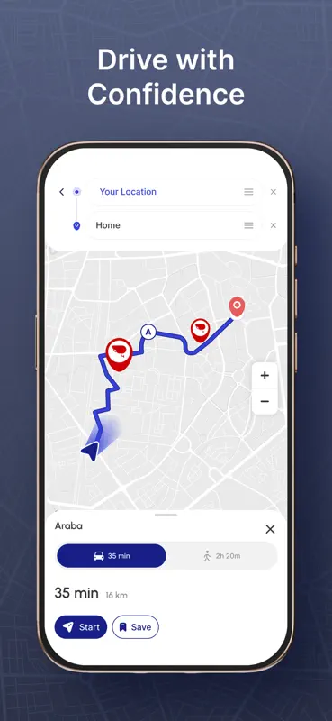 Radar GO-X : Navigation, Map screenshot 4 of 4