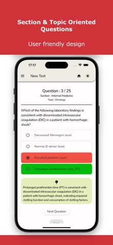 Medical Residency Exam Test iPhone screenshot