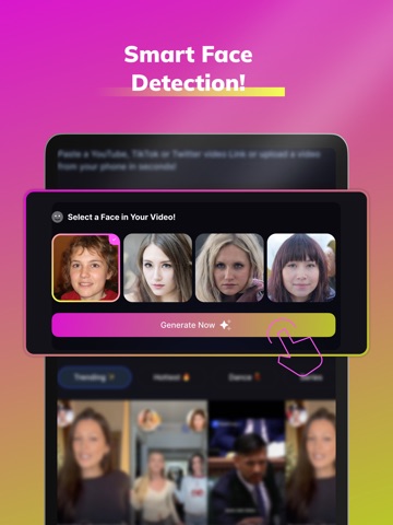 Swapzy AI: Video Generator iPad screenshot