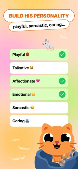 Kitty - AI Friend screenshot 3
