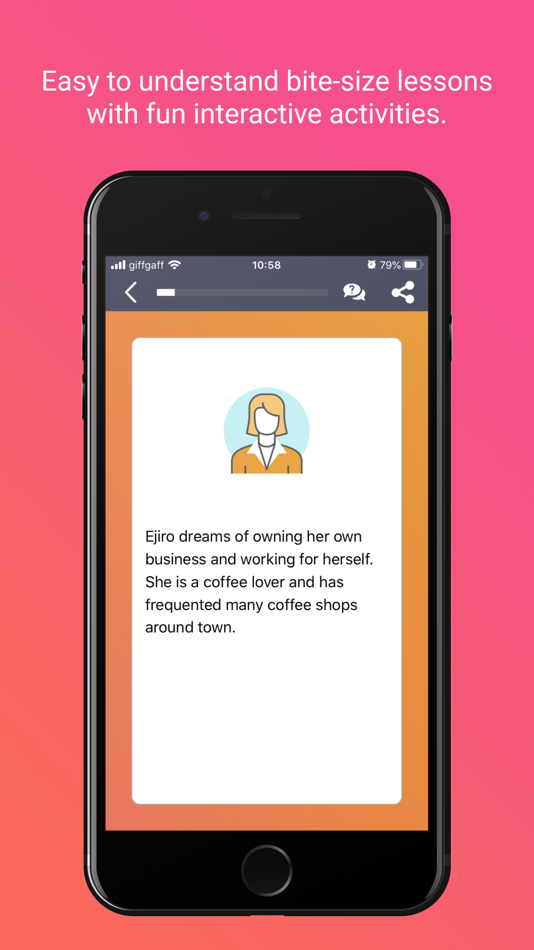 #2. eLearning Courses: HerVenture (iOS) By: The Cherie Blair Foundation for Women
