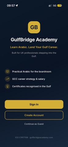 GulfBridge Academy iPhone screenshot