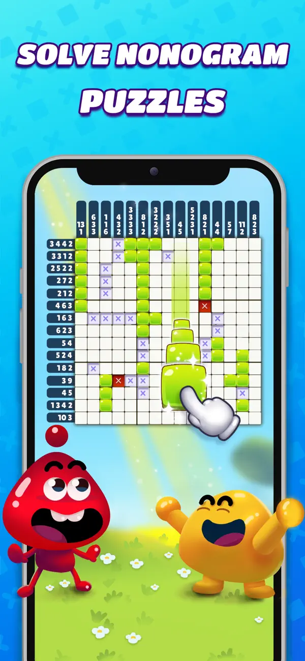 #1. Nonogram Crossing Logic Puzzle (iOS) 由: Two Desperados