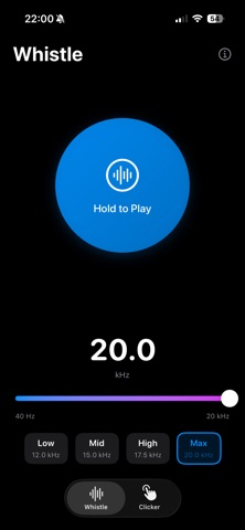 My Dog Whistle & Clicker screenshot