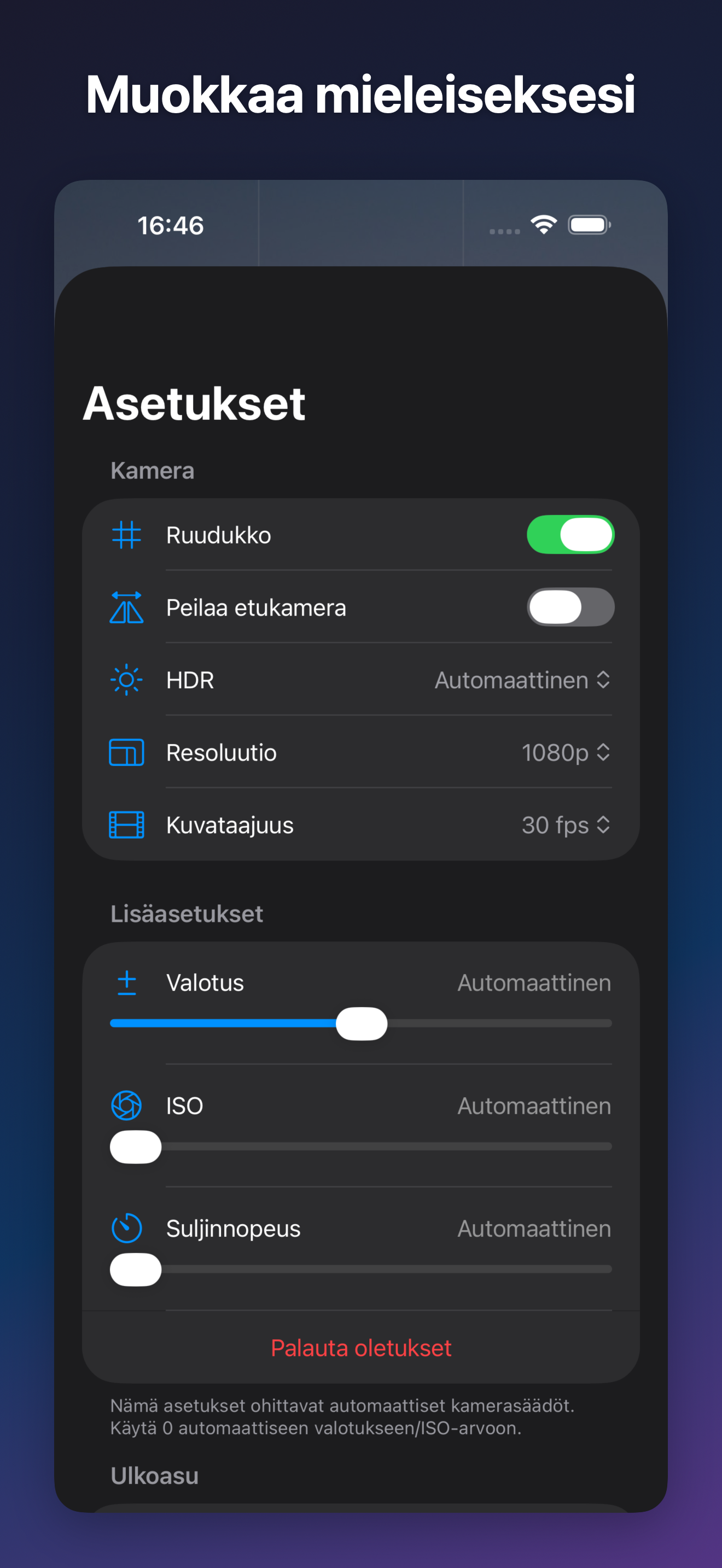 ProjectCam - Photo Folders iOS screenshot 4 showing app interface