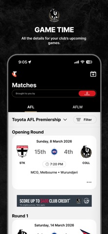 Collingwood Official App screenshot
