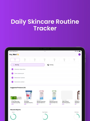 Glow Up & Skin Care AI: MAXX iPad screenshot