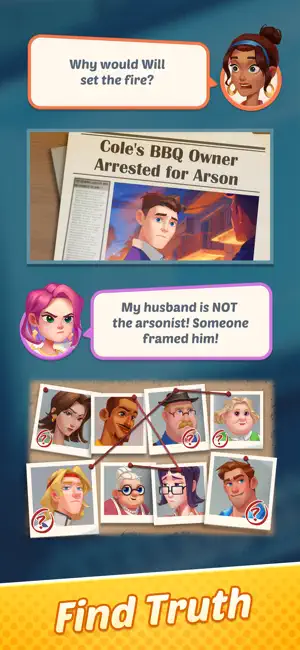 Gossip Street: Merge & Cook screenshot 8