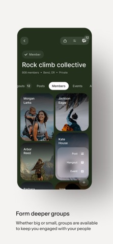 Rill Social iPhone screenshot