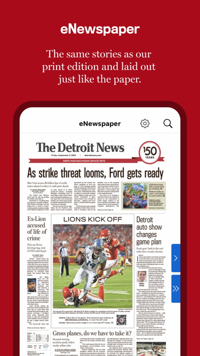 The Detroit News Screenshot