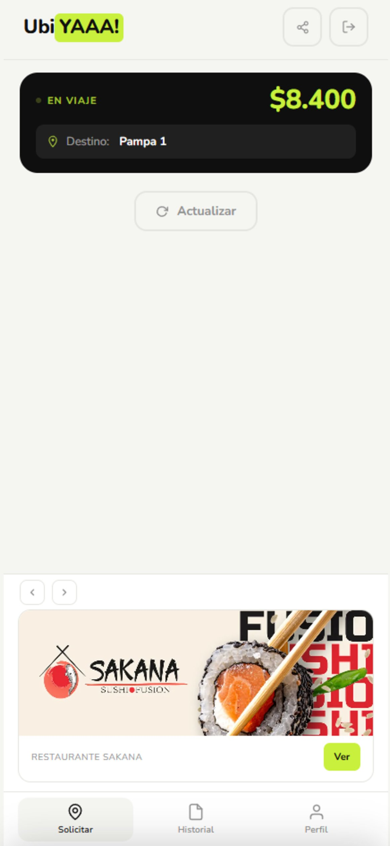 Ubiyaaa Fusa Pasajero screenshot 5
