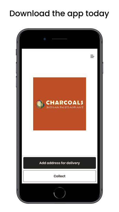 Charcoals Restaurant Screenshot