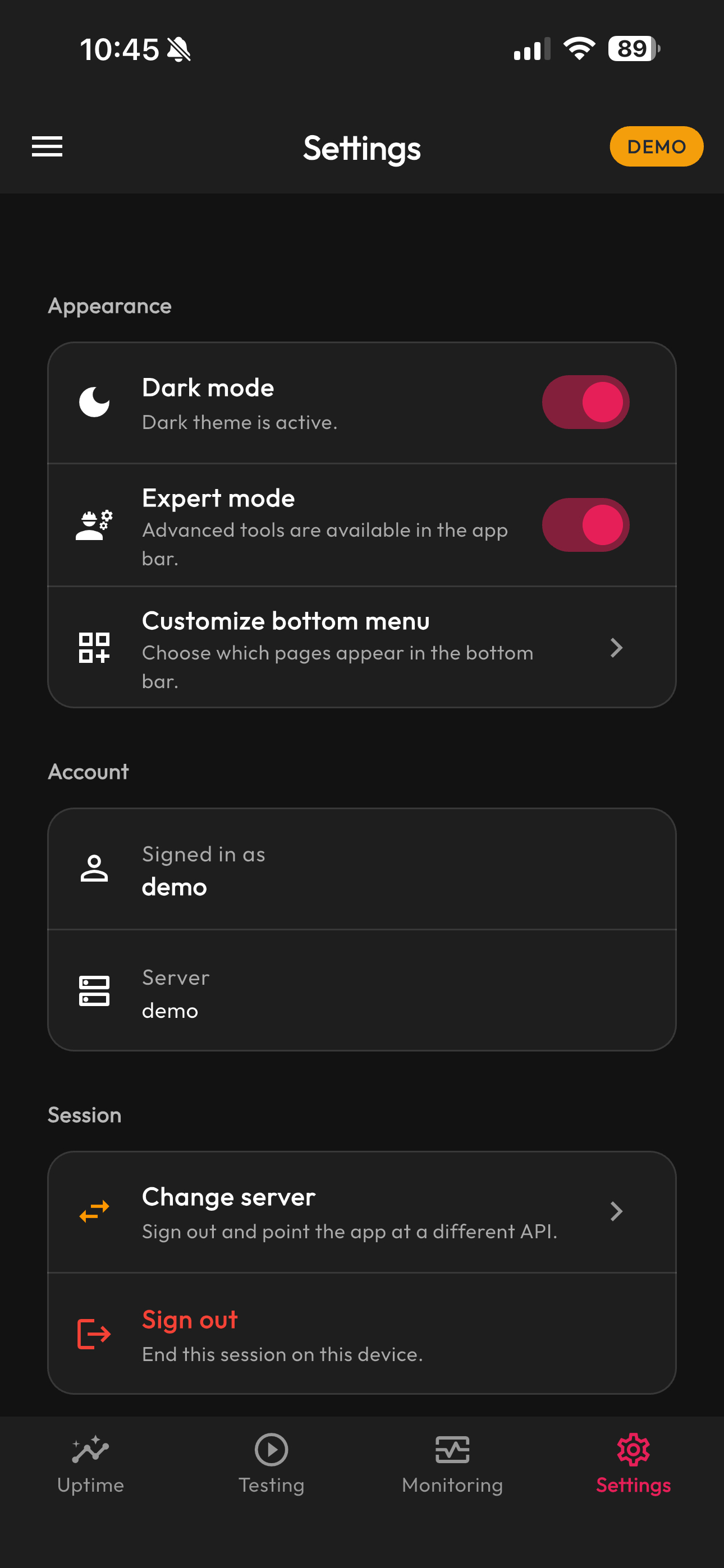 LoadGen Platform screenshot 8