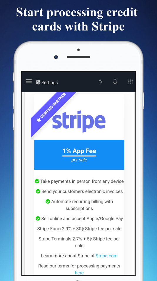 #1. M&M POS - Payments For Stripe (macOS) By: M&M Wireless Tech Inc