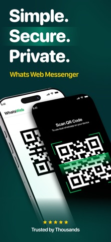 Dual App: Whats Web Messenger Screenshot 1 of 7