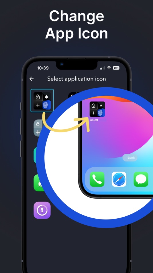 #3. CalculatorX Hidden Photo Vault (iOS) Podle: Vasilkoff Ltd