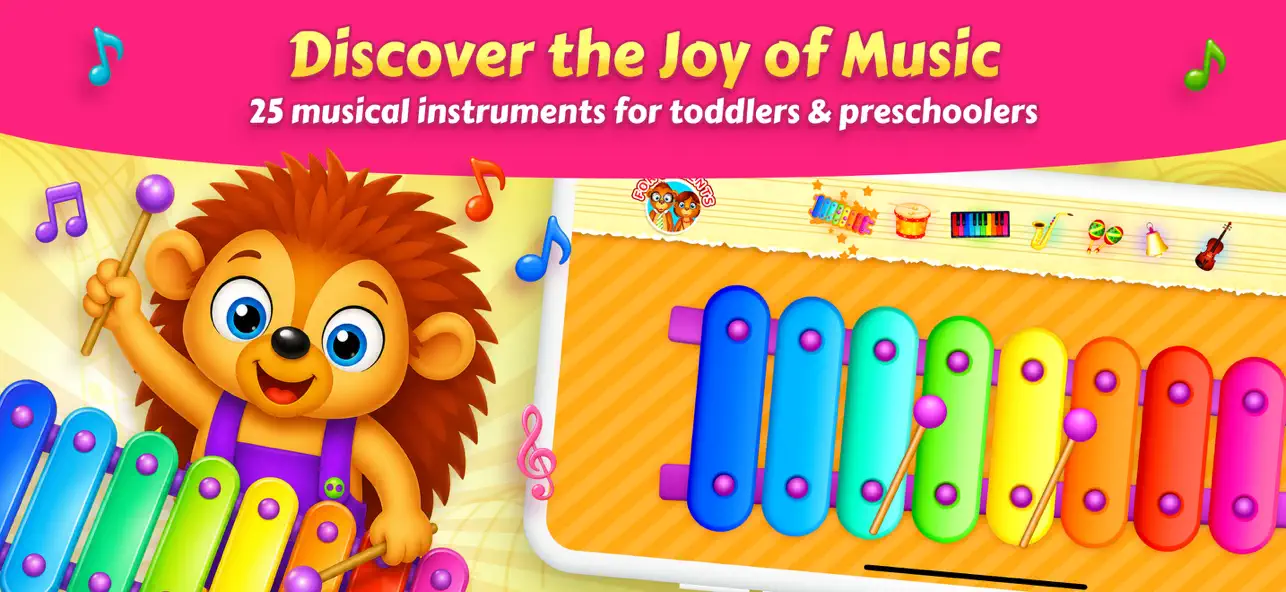 Screenshot #1 pour 123 Fun MUSIC Games