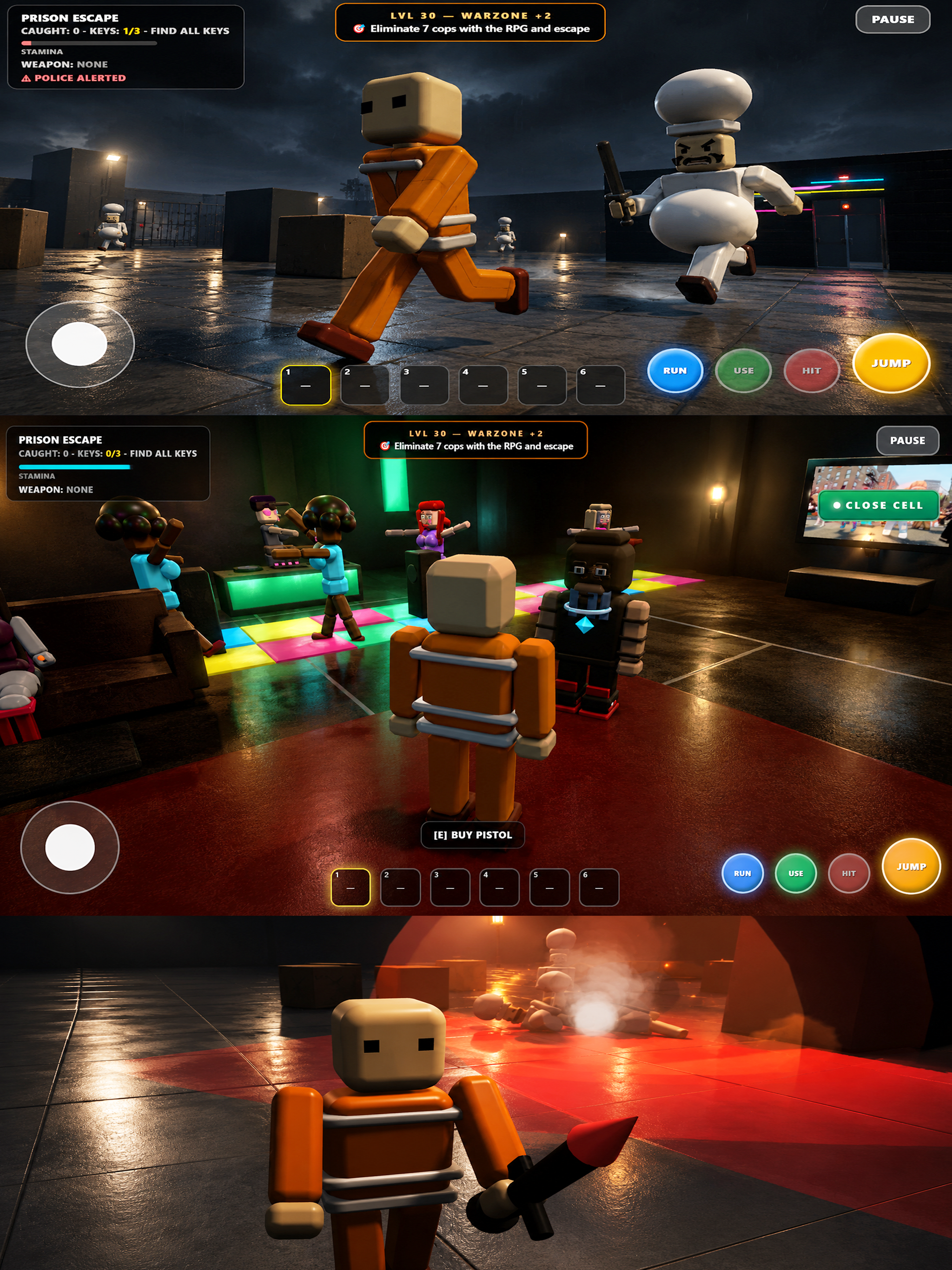 Prison Escape : Survival Game