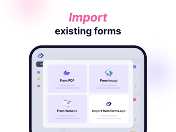 forms.app: Unlimited Responses iPad screenshot