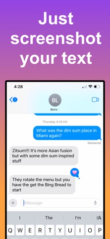 Text Back AI Screenshot 2 of 5