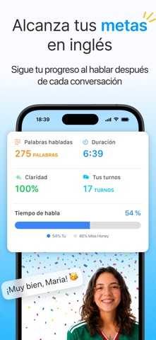 tellem: Tutor de inglés iPhone screenshot 3