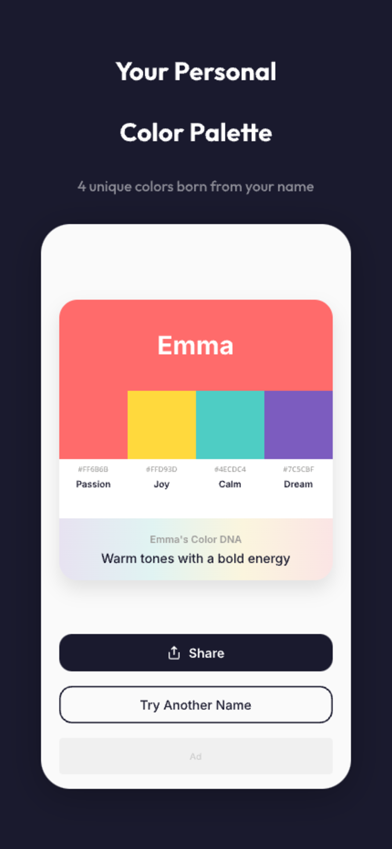 NamePalette screenshot 3
