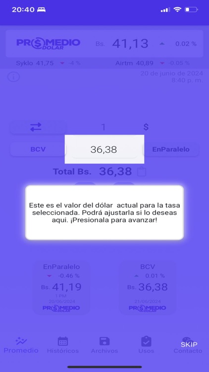 Promedio Dolar screenshot-5