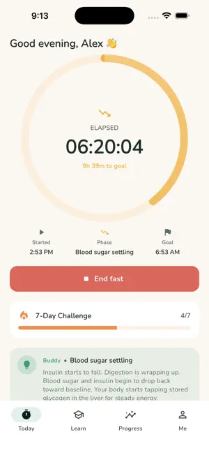 BreakFast - My Fasting Tracker screenshot 1
