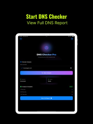 DNS Checker: IP & SSL Tools iPad screenshot
